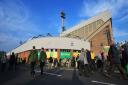 Norwich City fans outside the ground before the Barclays Premier League match at Carrow Road, Norwich. PRESS ASSOCIATION Photo. Picture date: Wednesday May 11, 2016. See PA story SOCCER Norwich. Photo credit should read: Nick Potts/PA Wire. RESTRICTIONS: 