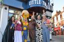 The Jack and the Beanstalk panto cast at Sheringham Little Theatre.