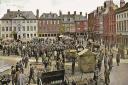 Tuesday Market Place in King's Lynn - one of the images from new book Lost King's Lynn by Paul Richards