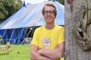 Derek Robertson is one of the organisers of Laugh In The Park 2021, which runs until Sunday in Chapelfield Gardens, Norwich.