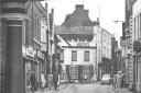 Downham Market Town Centre with Castle Hotel on the junction of the High Street
. Picture: Archant Library