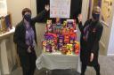 NatWest staff with Easter egg donations for NHS staff at James Paget University Hospital in Gorleston, Norfolk and Norwich University Hospital and the Queen Elizabeth Hospital in King's Lynn.