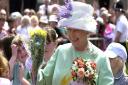 The Queen during her visit to Ipswich Waterfront in 2002