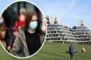 Students have to wear face masks around the campus at the University of East Anglia. Picture: EDP Library