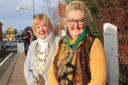 Sheringham mayor Madeleine Ashcroft (left) with deputy mayor Liz Withington.
Photo: KAREN BETHELL