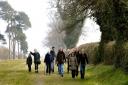 Walking the Boudicca Way in south Norfolk Credit: Bill Smith