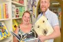 A new independent book shop has opened in Norwich. BookBugs and Dragon Tales specialises in children's books but also caters for teenagers and adults. There is also a coffee shop.Bookshops owners Leanne and Dan FriddByline: Sonya DuncanCopyright: Archant 