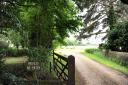 The entrance to Wood Farm, Wolferton. Picture: Ian Burt