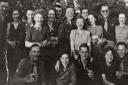 Plenty to smile about: joy writ large at a VE Day party held at the Seething air base hospital  Picture: Steve Snelling