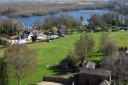 Views across the countryside and Malthouse Broad from Ranworth church tower. Picture: DENISE BRADLEY