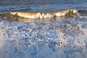 Capture Norfolk  Crest of a Mundesley wave Photo: Conchita Ridegwell