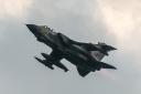 The last fly past of the Tornado fighter jet over RAF Marham. Picture: Matthew Usher.
