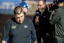 The expression on the face of King's Lynn Stars boss Dale Allitt says it all after his team had been beaten 92-88 on aggregate by Poole Pirates in the Premiership Final last night Picture: MATTHEW USHER