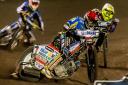 Niels Kristian Iversen on his way to second place in heat seven. Picture: Matthew Usher