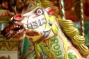 Beautifully-painted gallopers such as this are eagerly collected - but to buy a whole merry-go-round you will need very deep pockets.