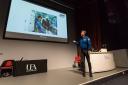 More than 500 people visited the University of East Anglia (UEA) to meet one of NASAs most experienced astronauts, Dr Michael Foale. Photo: Duncan Sayer