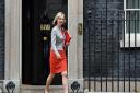 Chief secretary to the Treasury Liz Truss leaving 10 Downing Street