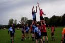 Line-out action from Saturday's match between Fakenham and Norwich Medics. Picture: Club