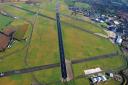Aerial view of Norwich Airport. Picture: Mike Page