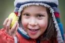 Cadbury Easter Egg Hunts are coming to National Trust properties in Norfolk. Photo of Lilano Tasker with an egg. Picture: Matthew Usher.