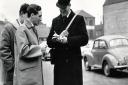 Norwich car parks. Pictured: Norwich St Andrews car park FE Bidwell attendant. Date: 20 jan 1965. Picture: EDP Library