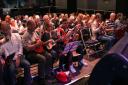 The thrid Norwich Ukulele Festival. Members of the audience at Uke East at Norwich Arts Centre on Saturday night. Picture Emma Smith
