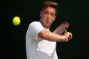 Alfie Hewett pictured in action at Wimbledon. Picture: Steve Paston/PA Wire