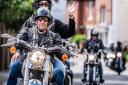The Harley Davidson Rally leaves on its way through Fakenham Town Centre. Picture: Matthew Usher.