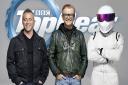 Top Gear presenters Matt LeBlanc and Chris Evans with The Stig Photo: BBC
