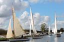 Action from the weekend's downriver race at Horning Sailing Club. Picture: Holly Hancock