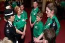 Susan Hart was among the inspirational St John Ambulance volunteers invited to attend the charity’s Young Achievers’ Reception in London where there they met the Princess Royal, who is a patron of St John Ambulance. Photo: submitted.
