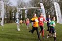 Cross country action from the Norfolk School Games at Gresham's School in Holt.   Picture: MARK BULLIMORE