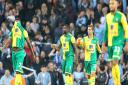 Norwich City midfielder Alex Tettey underlines the visitors' frustration after Manchester City's late spot-kick success in a 2-1 defeat at the Etihad. Picture by Paul Chesterton/Focus Images Ltd