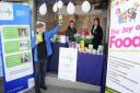 Norwich Foodbank has opened a stall on Norwich market - one of the many ways people find to volunteer. Picture: ANTONY KELLY