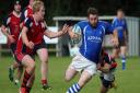 Action from Diss Saracens home defeat to Norwich Medics at Mackenders. Picture: John Bulloch