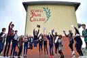 Sewell Park College students collect their GCSE results.Picture: ANTONY KELLY