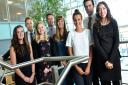 New trainees at Grant Thornton accountants, which has said its new recruitment strategy is bringing more young people from different backgrounds to the firm. Picture: submitted