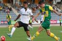 Norwich City midfielder Graham Dorrans has a strike in the friendly against Maccabi Haifa. Picture by Paul Chesterton/Focus Images Ltd
