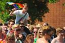 The annual Norwich Pride parade through the city centre. Picture: Denise Bradley