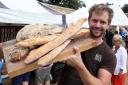 The North Norfolk Food and Drink Festival at Holkham Hall. Joe Trewellard of Bread Source.Pic by Keiron Tovell