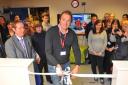Galton Blackiston at the opening of Harford Manor School's new food technology room at the school.