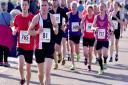 Thousands of runners take part in the East Coast 10K run in Yarmouth. Picture: Nick Butcher