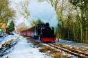 The Mince Pie Special has returned to the Bure Valley Railway, pictured is the steam train in a previous year Picture: Supplied by Bure Valley Railway