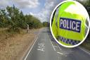 A Vauxhall van driver fled the scene of a crash on the A146 in Framingham Pigot