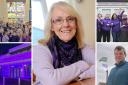 Dereham turned the town purple for the day in memory of Janet Money - Picture: Sonya Duncan / Submitted
