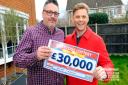 Twelve postcodes in Norfolk won the Postcode Lottery in March