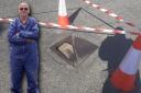 Richard Banham, of Wymondham, said the broken manhole cover situation has become 