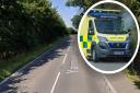The A149 in Dilham was blocked for a number of hours after the crash