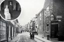 Fakenham pictured around the time of Queen Mary's visit