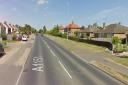 The A1151 between Stalham and Wroxham was closed after a crash this morning